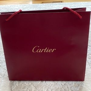 Cartier jewelry bag-12.5 x 11.5 inches